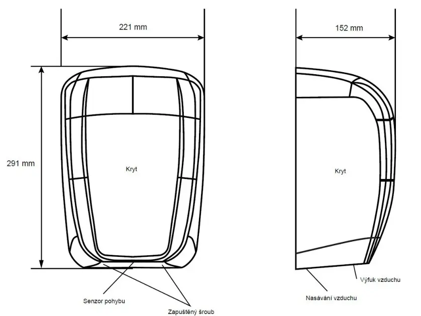 Jet Dryer - Hand dryers - Kézszárító - 8596220006370 – 2. kép