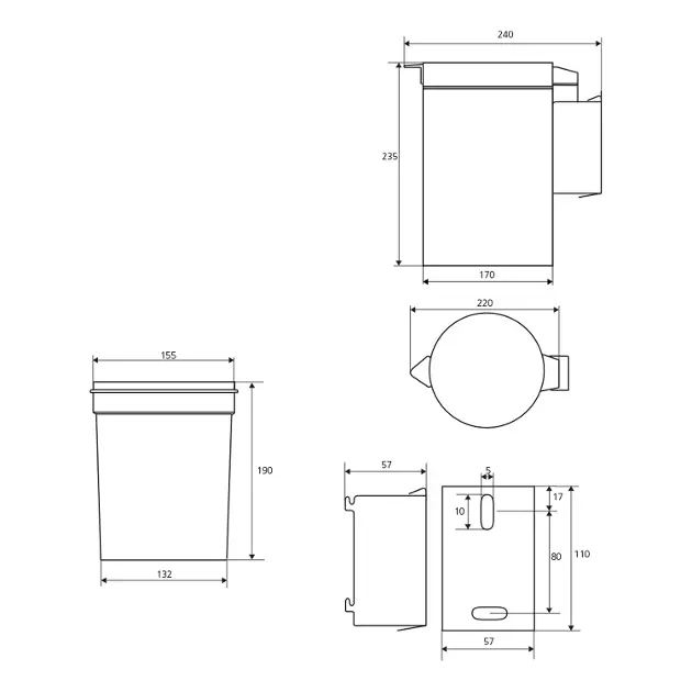 Sapho - Hotel accessories - Közületi egyéb - XP018 – 2. kép