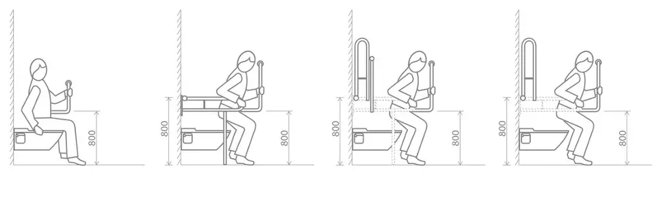 Sapho - Bathroom furnishings - Közületi kapaszkodó - XH518B – 11. kép