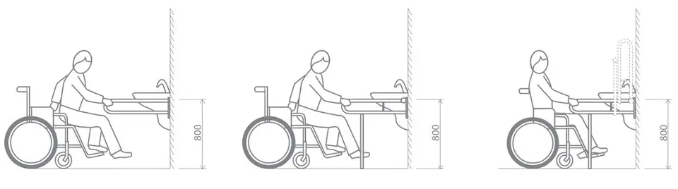 Sapho - Bathroom furnishings - Közületi kapaszkodó - XH540B – 7. kép