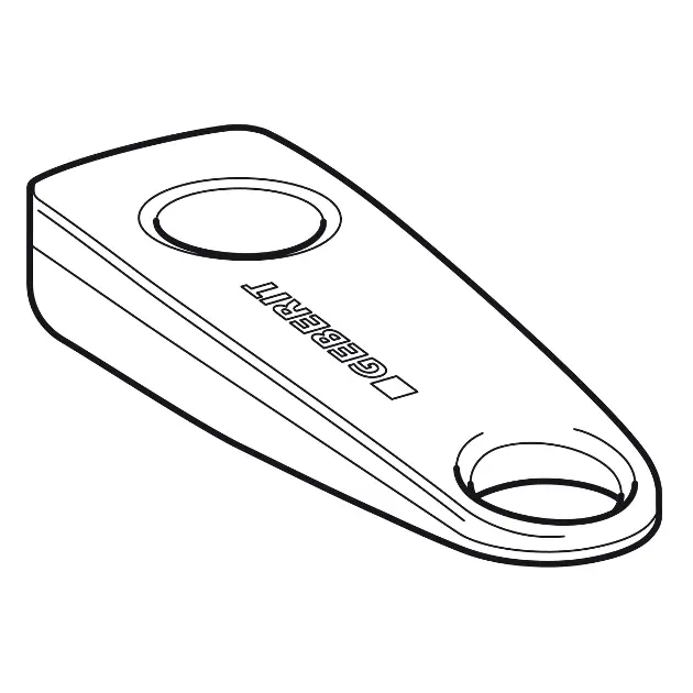 Geberit - Equipment and accessories - Közületi kiegészítők - 115.831.00.1 – 2. kép