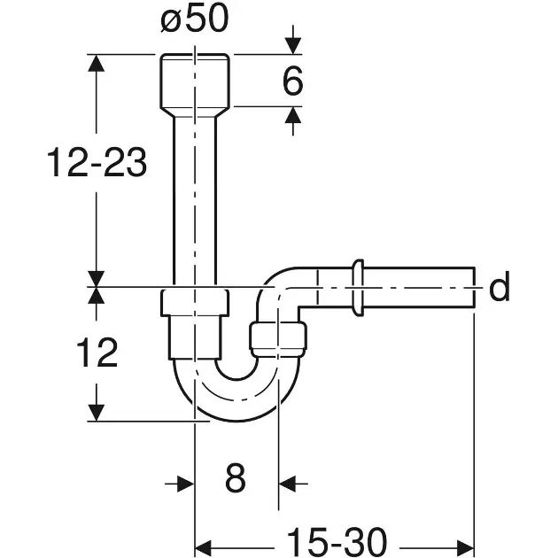 Geberit - Equipment and accessories - Közületi kiegészítők - 152.701.11.1 – 2. kép