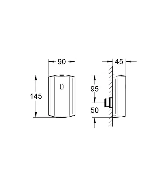 Grohe - Tectron - Közületi kiegészítők - 37751001 – 2. kép