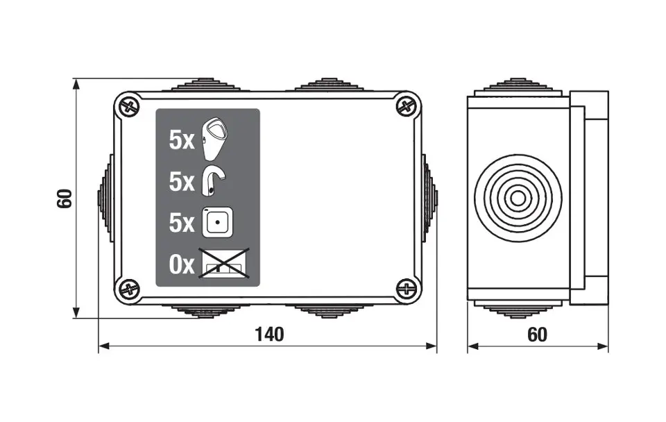 Jika - Sensor - Közületi kiegészítők - H8950710000001 – 2. kép