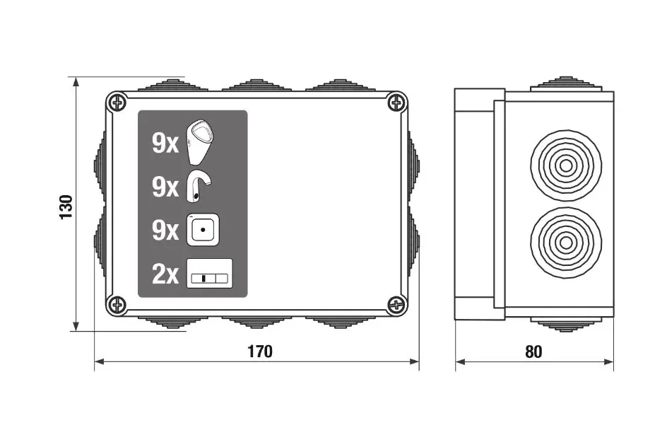 Jika - Sensor - Közületi kiegészítők - H8950720000001 – 2. kép