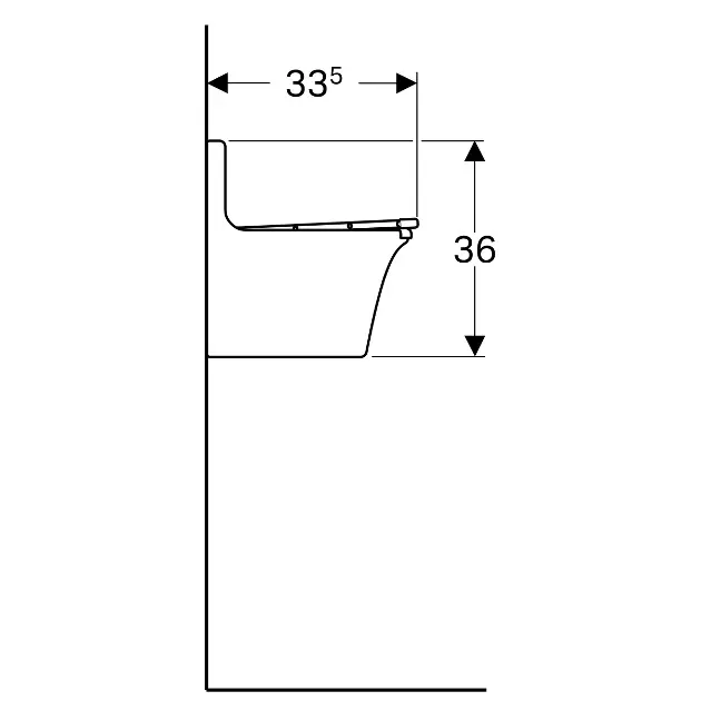 Geberit - Quelle - Közületi kiöntő - 367200000 – 3. kép