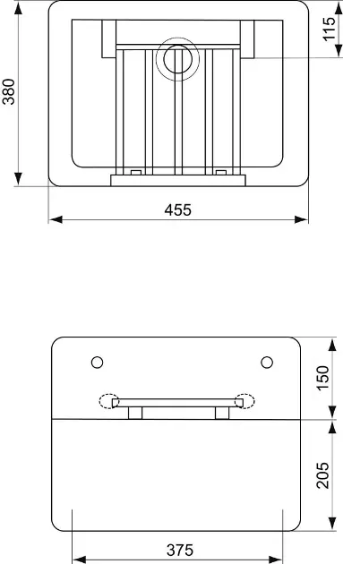 Ideal Standard - Bucket sinks - Közületi kiöntő - S593901 – 2. kép