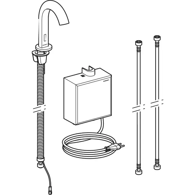 Geberit - Piave - Közületi mosdó csaptelep - 116.167.21.1 – 3. kép