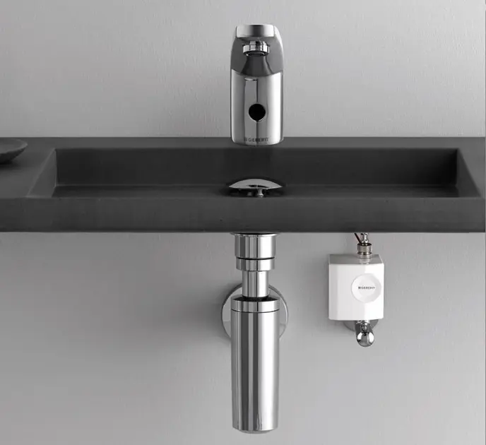 Geberit - Public - Közületi mosdó csaptelep - 116.335.21.1 – 3. kép
