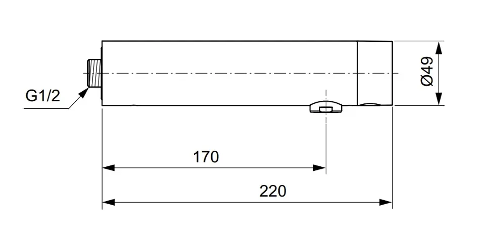 Ideal Standard - SensorFlow - Közületi mosdó csaptelep - A7560AA – 2. kép