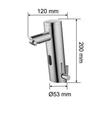 Jet Dryer - Sensor taps - Közületi mosdó csaptelep - 8596220009289 – 2. kép