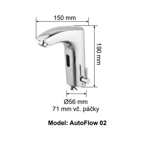 Jet Dryer - Sensor taps - Közületi mosdó csaptelep - 8596220009296 – 2. kép