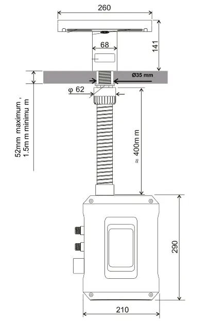 Jet Dryer - Sensor taps - Közületi mosdó csaptelep - 8596220010643 – 2. kép