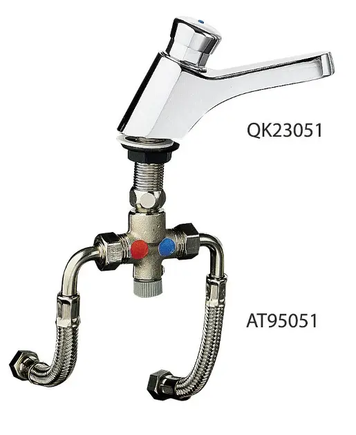 Sapho - Silfra Quik - Közületi mosdó csaptelep - QK23051 – 3. kép