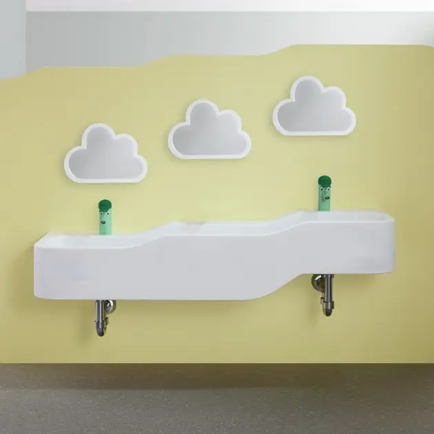 Geberit - Bambini - Közületi mosdó - 502.973.00.1 – 3. kép