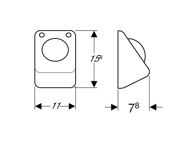 Geberit - Flush systems - Közületi WC - 115.918.00.1 – 2. kép