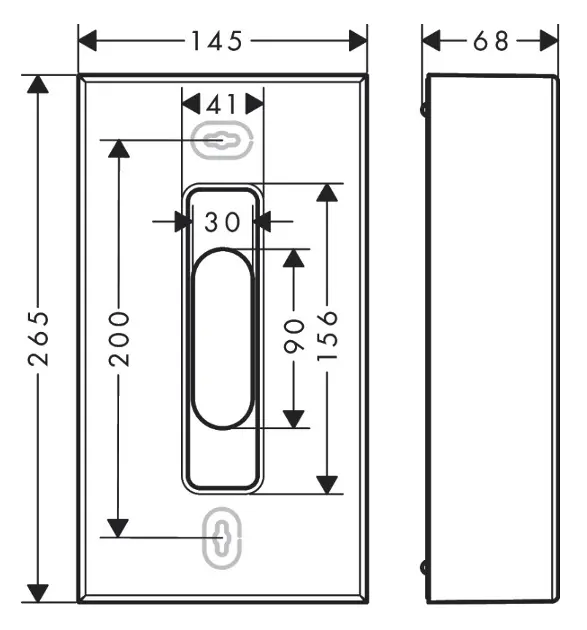 Axor - Universal Circular - Papírtörlő adagoló - 42873670 – 2. kép