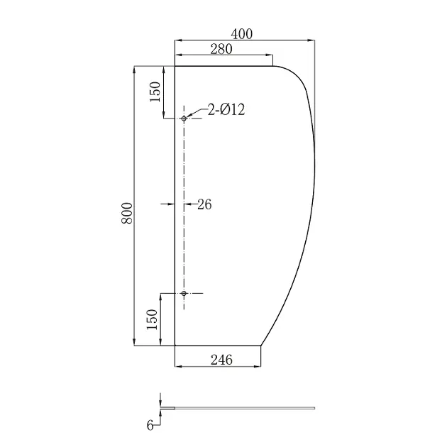 Sapho - Equipment and accessories - Piszoár - 2502-05 – 2. kép