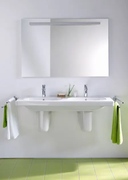 Duravit - D-Code - Dupla mosdó - 03481200002 – 3. kép