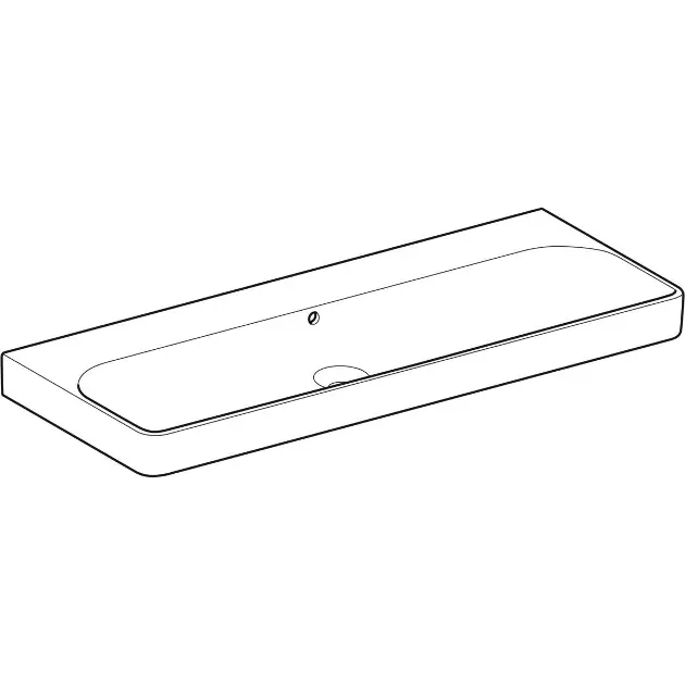 Geberit - Smyle Square - Dupla mosdó - 500.225.01.1 – 3. kép