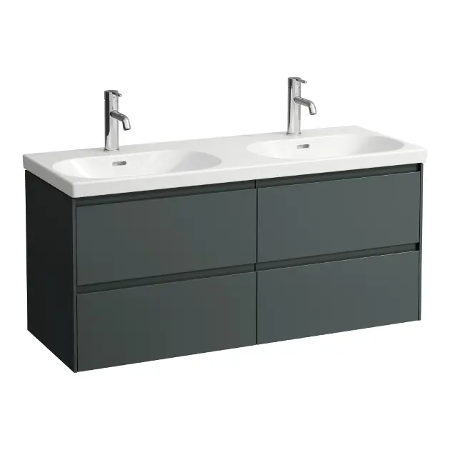 Laufen - Lua - Dupla mosdó - H8140814001041 – 3. kép