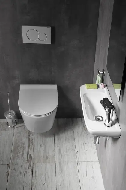 Aqualine - Small - Kisméretű mosdó - 10TP70051 – 4. kép