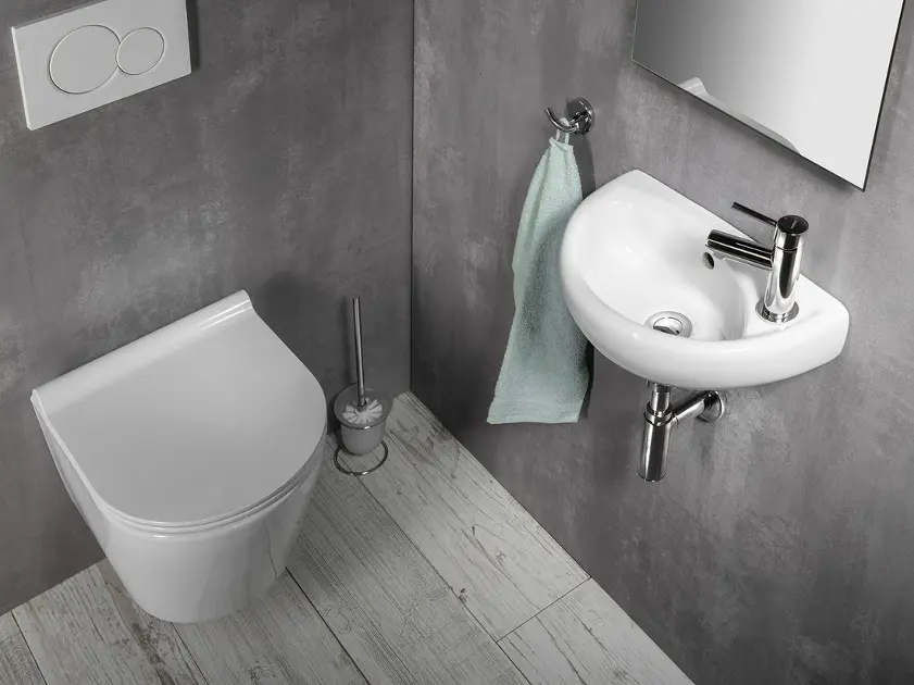 Aqualine - Small - Kisméretű mosdó - TP040 – 4. kép