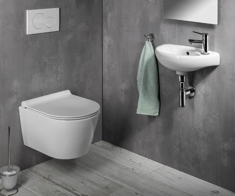 Aqualine - Small - Kisméretű mosdó - TP040 – 5. kép