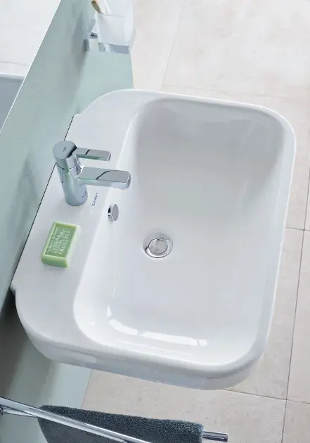 Duravit - Happy D.2 - Kisméretű mosdó - 0709500000 – 4. kép