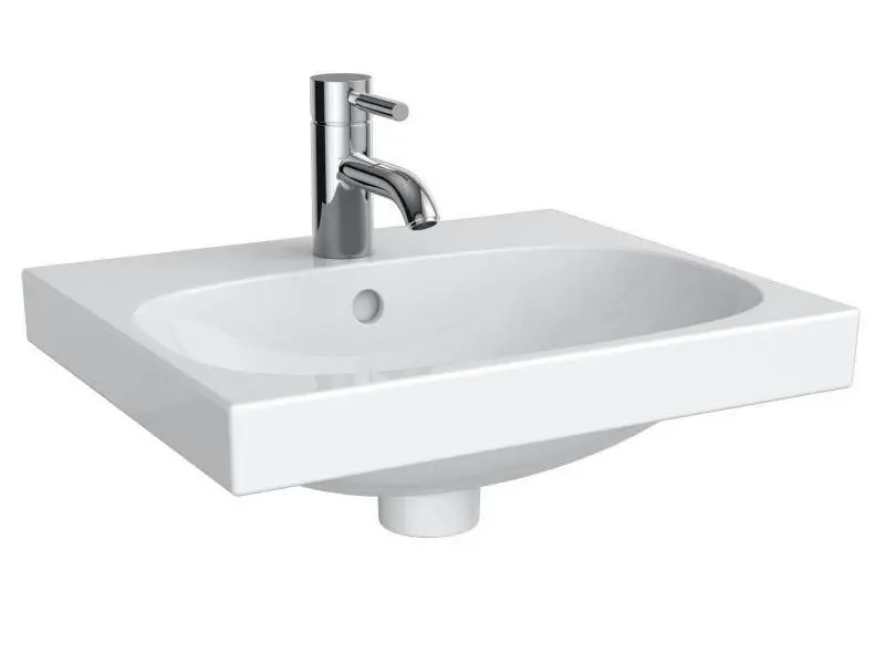 Geberit - Acanto - Kisméretű mosdó - 500.636.01.2 – 3. kép