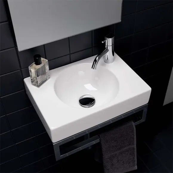 Geberit - Preciosa II - Kisméretű mosdó - 273240000 – 4. kép