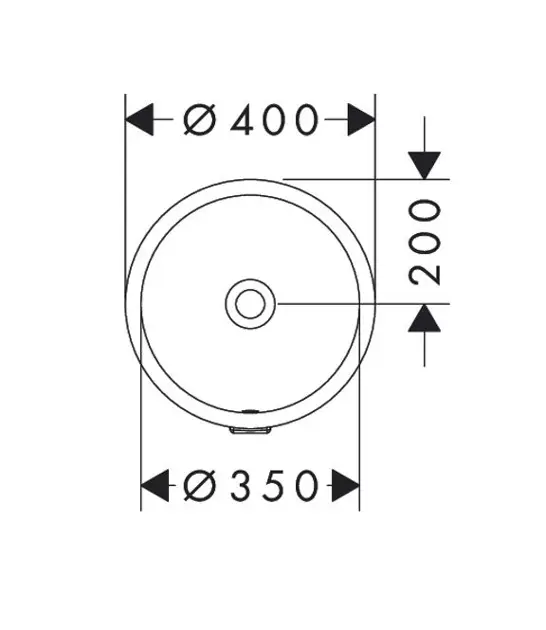 Hansgrohe - Xuniva S - Kisméretű mosdó - 60151450 – 2. kép