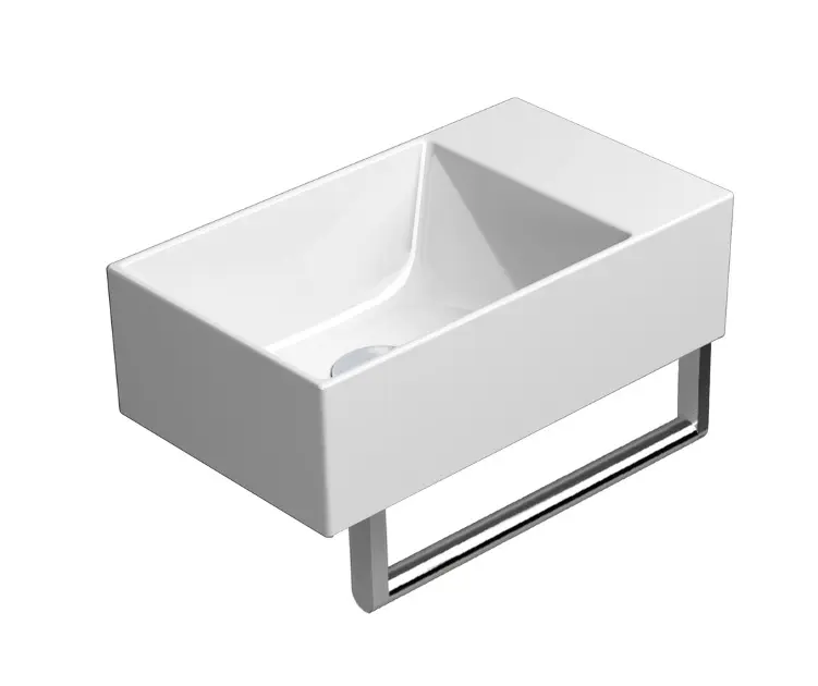 Sapho - GSI Kube X - Kisméretű mosdó - 9484011 – 4. kép