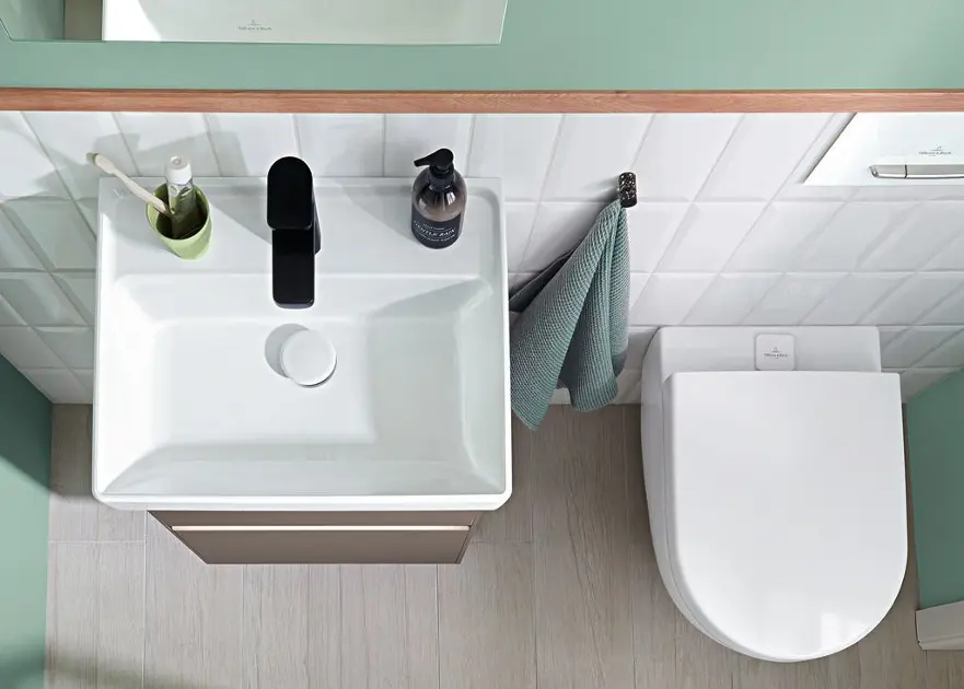 Villeroy & Boch - Collaro - Kisméretű mosdó - 43345001 – 4. kép