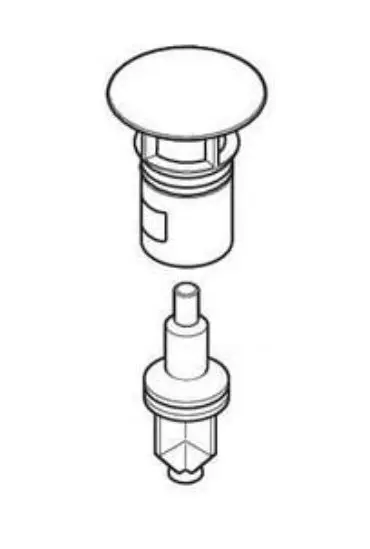 Geberit - Spare parts - Mosdó szerelvények és kiegészítők - 240.750.21.1 – 2. kép