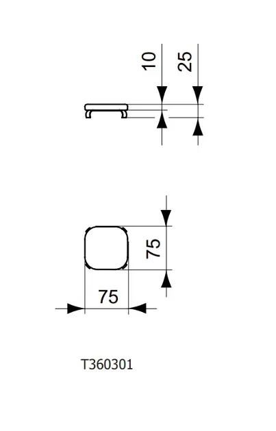 Ideal Standard - Strada II - Mosdó szerelvények és kiegészítők - T360301 – 2. kép