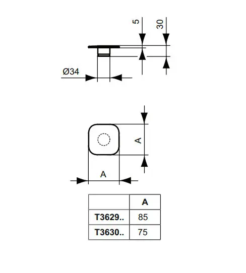 Ideal Standard - Strada II - Mosdó leeresztő - T3629AA – 2. kép