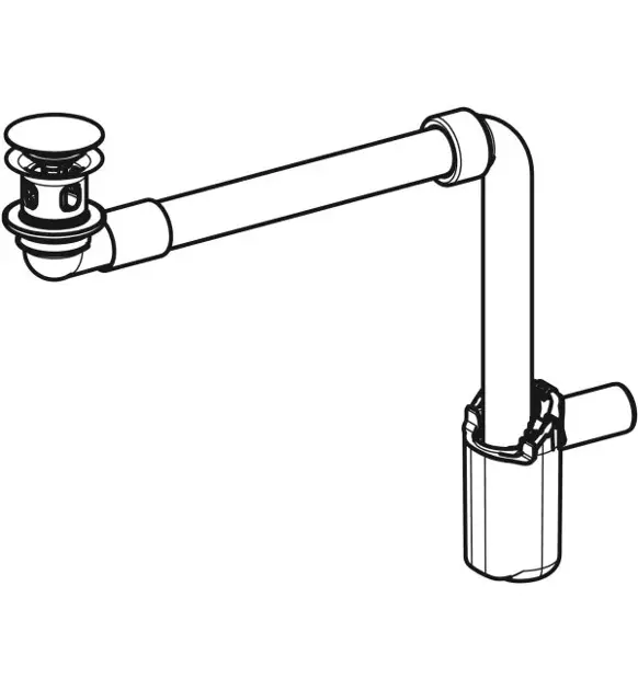 Geberit - Equipment and accessories - Mosdó szifon - 152.073.21.1 – 3. kép