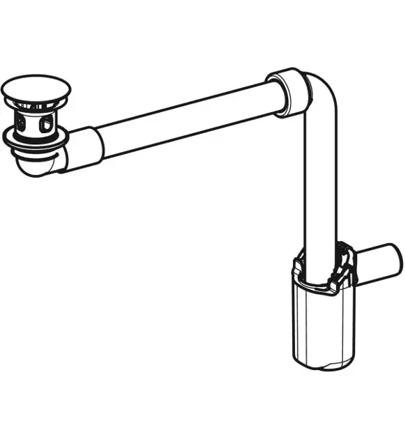 Geberit - Equipment and accessories - Mosdó szifon - 152.091.21.1 – 3. kép