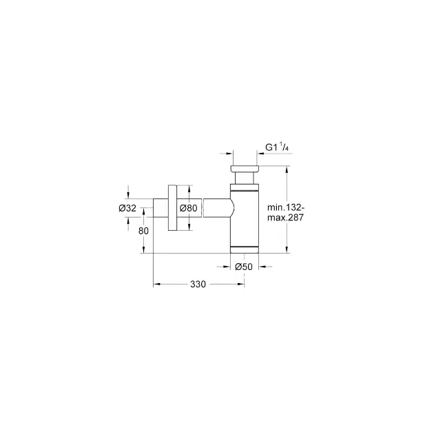 Grohe - Mosdó szifon - 28912MG0 – 2. kép