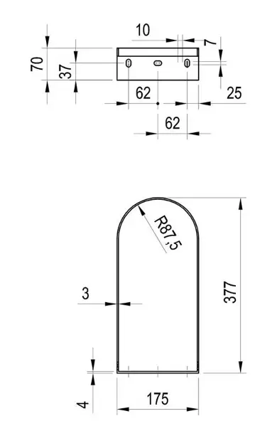 Ravak - Yard - Mosdó szerelvények és kiegészítők - X01776 – 2. kép