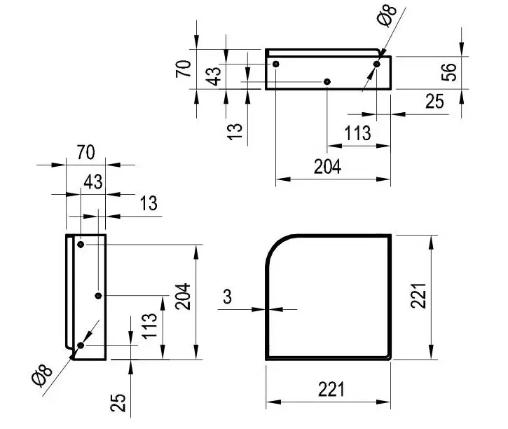 Ravak - Yard - Mosdó szerelvények és kiegészítők - X01779 – 2. kép