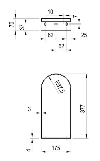 Ravak - Yard - Mosdó szerelvények és kiegészítők - X01781 – 2. kép