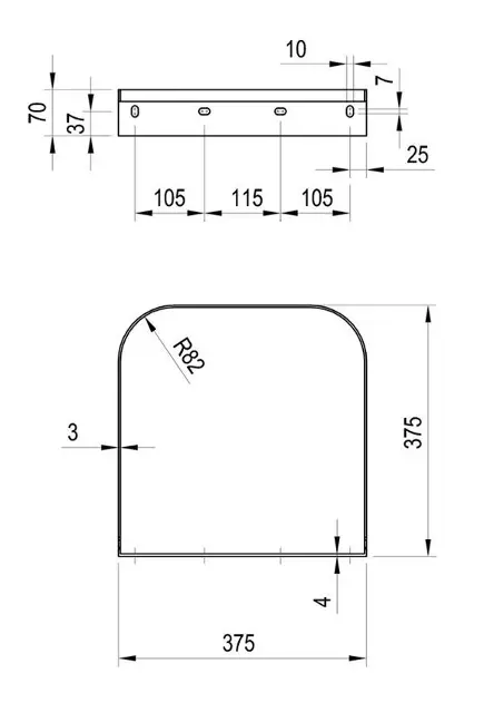 Ravak - Yard - Mosdó szerelvények és kiegészítők - X01782 – 2. kép