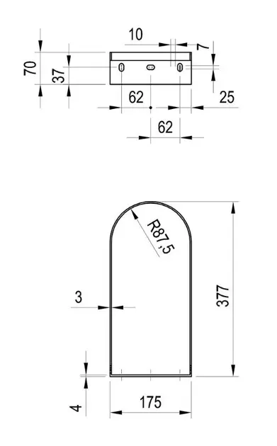 Ravak - Yard - Mosdó szerelvények és kiegészítők - X01786 – 2. kép