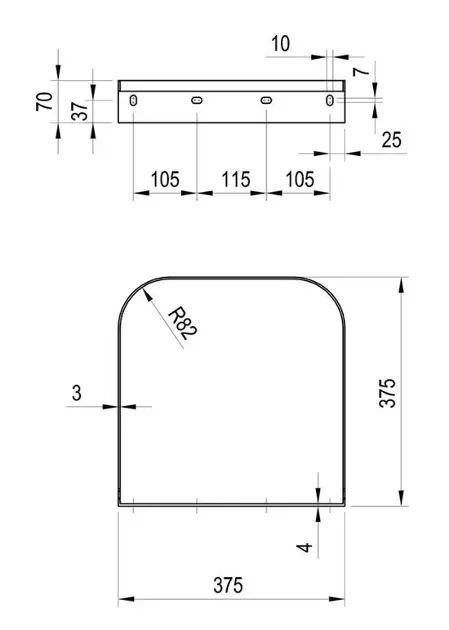 Ravak - Yard - Mosdó szerelvények és kiegészítők - X01787 – 2. kép