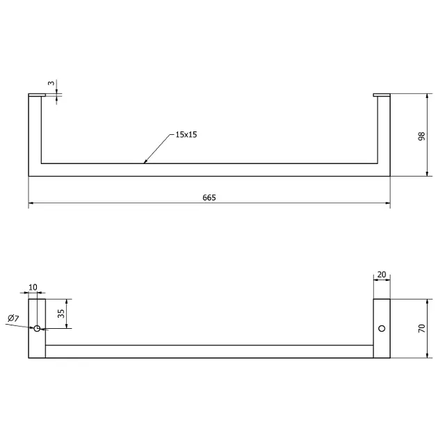 Sapho - Equipment and accessories - Mosdó szerelvények és kiegészítők - HG665 – 2. kép