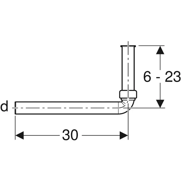 Geberit - Equipment and accessories - Mosdó szifon - 240.649.11.1 – 2. kép