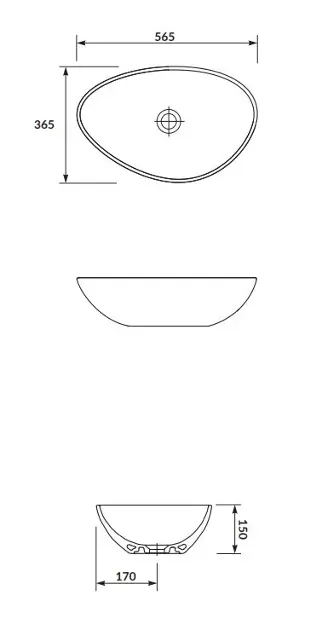 Cersanit - Moduo - Mosdó - K116-052 – 2. kép