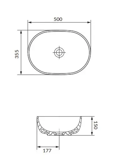Cersanit - Moduo - Mosdó - K116-107-BOX – 2. kép